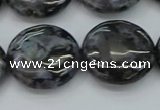 CFS315 15.5 inches 20mm flat round feldspar gemstone beads