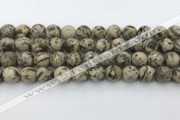 CFS411 15.5 inches 10mm faceted round feldspar beads wholesale