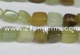 CFW116 15.5 inches 5*8mm - 8*10mm nuggets flower jade gemstone beads