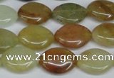 CFW137 15.5 inches 15*20mm marquise flower jade gemstone beads