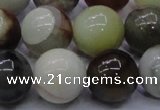 CFW19 15.5 inches 20mm round flower jade beads wholesale