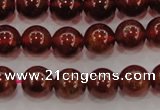 CGA602 15.5 inches 8mm A grade round natural orange garnet beads