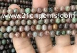 CGA684 15.5 inches 6mm round kashgar garnet beads wholesale