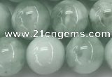 CGA903 15.5 inches 10mm round green angel skin gemstone beads