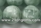 CGA907 15.5 inches 18mm round green angel skin gemstone beads