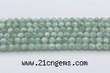 CGA912 15.5 inches 8mm faceted round green angel skin beads wholesale