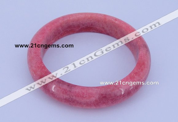 CGB200 Inner diameter 50mm fashion dyed rhodochrosite gemstone bangle