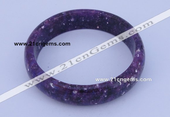 CGB202 Inner diameter 52mm fashion kunzite gemstone bangle