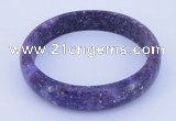 CGB204 Inner diameter 65mm fashion kunzite gemstone bangle