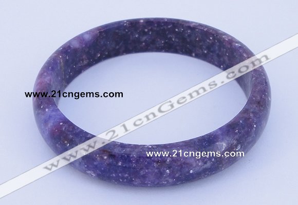 CGB204 Inner diameter 65mm fashion kunzite gemstone bangle