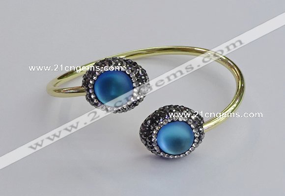 CGB2053 15*20mm oval glass bangles wholesale