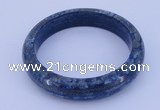 CGB211 Inner diameter 62mm fashion dyed lapis lazuli gemstone bangle