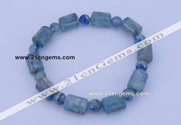 CGB214 7.5 inches fashion natural kyanite stretchy bracelet