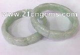 CGB2641 14*20mm faceted rectangle jade bracelets wholesale