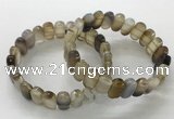 CGB3100 7.5 inches 8*15mm oval agate gemstone bracelets