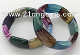 CGB3207 7.5 inches 18*29mm agate gemstone bracelets wholesale