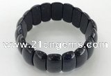 CGB3256 7.5 inches 12*25mm oval blue goldstone bracelets