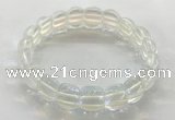 CGB3365 7.5 inches 10*15mm oval synthetic moonstone bracelets