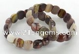 CGB3377 7.5 inches 10*15mm oval mookaite bracelets wholesale