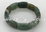 CGB3408 7.5 inches 15*21mm Indian agate gemstone bracelets