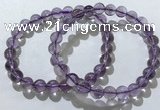 CGB4007 7.5 inches 9mm round ametrine beaded bracelets