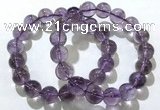 CGB4009 7.5 inches 11mm round ametrine beaded bracelets