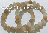 CGB4058 7.5 inches 9mm round moonstone beaded bracelets