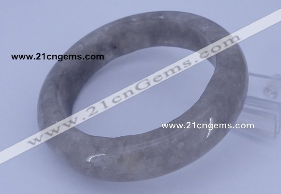 CGB474 Inner diameter 60mm fashion cloudy quartz bangle