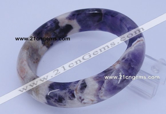 CGB479 Inner diameter 60mm fashion dogtooth amethyst bangle