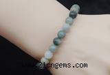 CGB5006 6mm, 8mm round seaweed quartz beads stretchy bracelets