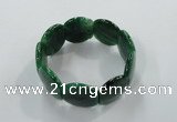 CGB704 8 inches 25*30mm agate gemstone bracelet wholesale