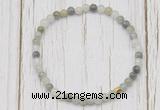 CGB7297 4mm tiny seaweed quartz beaded meditation yoga bracelets