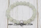 CGB7378 8mm New jade bracelet with tiger head for men or women