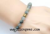 CGB9293 8mm, 10mm seaweed quartz & drum hematite power beads bracelets