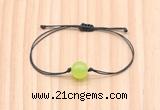 CGB9910 Fashion 12mm candy jade adjustable bracelet jewelry