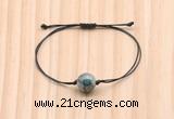 CGB9940 Fashion 12mm chrysocolla adjustable bracelet jewelry