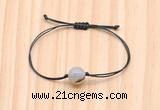 CGB9953 Fashion 12mm montana agate adjustable bracelet jewelry