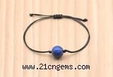 CGB9979 Fashion 12mm lapis lazuli adjustable bracelet jewelry