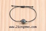 CGB9984 Fashion 12mm faceted labradorite adjustable bracelet jewelry