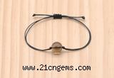 CGB9990 Fashion 12mm smoky quartz adjustable bracelet jewelry