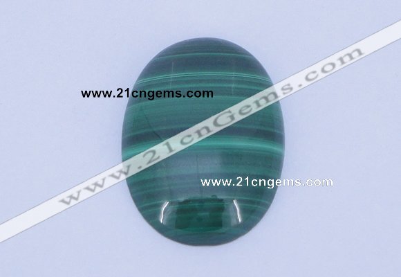 CGC08 5PCS 12*16mm oval natural malachite gemstone cabochons