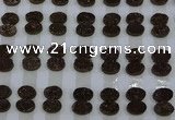 CGC152 8*10mm oval druzy quartz cabochons wholesale