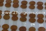 CGC198 15*20mm oval druzy quartz cabochons wholesale