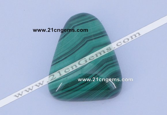 CGC40 20*25mm trapezoid natural malachite gemstone cabochons