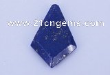 CGC53 21*31mm rhombus natural lapis lazuli gemstone cabochons