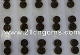 CGC82 8mm flat round druzy quartz cabochons wholesale