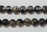 CGE103 15.5 inches 10mm round glaucophane gemstone beads