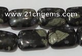 CGE160 15.5 inches 13*18mm rectangle glaucophane gemstone beads