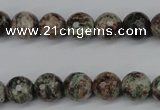 CGG02 15.5 inches 8mm faceted round ghost gemstone beads wholesale