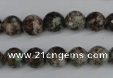CGG03 15.5 inches 10mm faceted round ghost gemstone beads wholesale